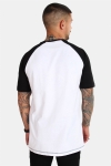 Basic Brand Raglan Tee White/Black