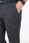 Only & Sons Mark Cargo Pants Dark Grey Melange