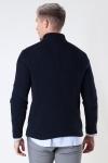 ONLY & SONS WEB LIFE STRUCTURE HALF ZIP KNIT Dark Navy