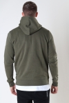 Kronstadt Lars Organic/Recycled hood sweat Army