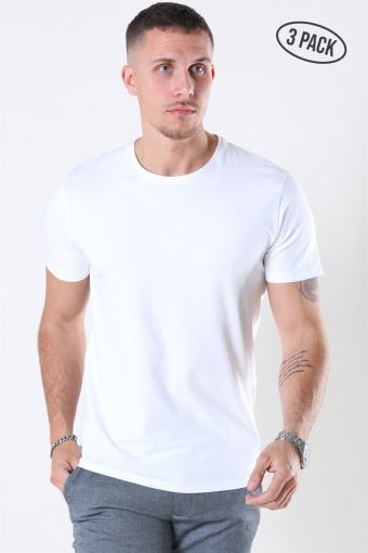 New Pima T-shirt 3-Pack Bright White