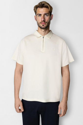 Joss polo SS Ecru