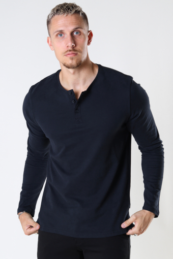 Vinton Tee LS Black