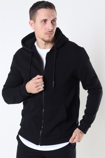 CERES ZIP HOODIE SWEAT  Black