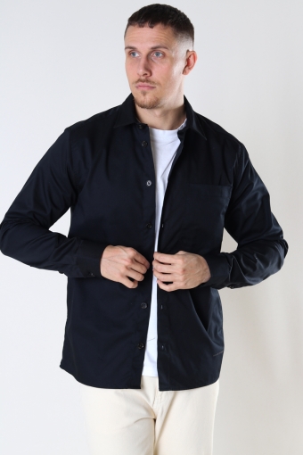 Cliff Twill Shirt Black