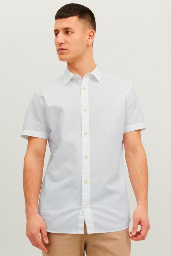 Summer Linen Shirt SS White