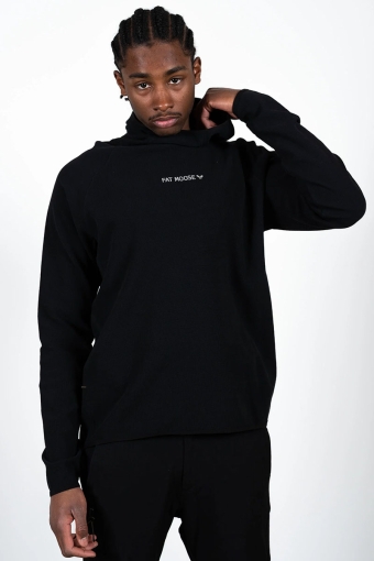 Christopher Structured Hoodie Black