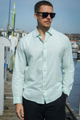Summer Shirt LS Iceberg Green