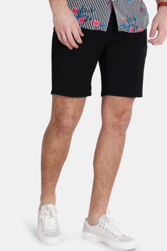 Steffen Twill Shorts Black