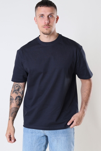 FRED BASIC OVERSIZE TEE Dark Navy