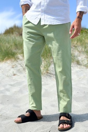 Linus Linen Pants Swamp