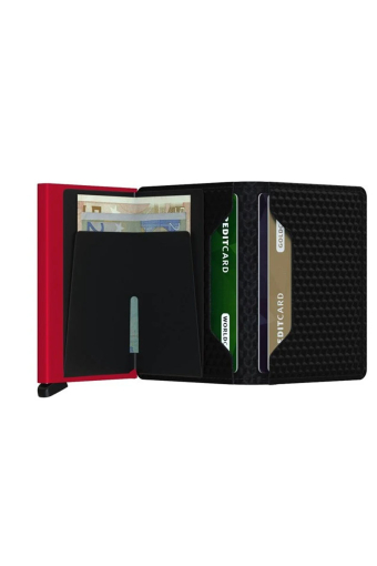 Slimwallet Cubic Black Red