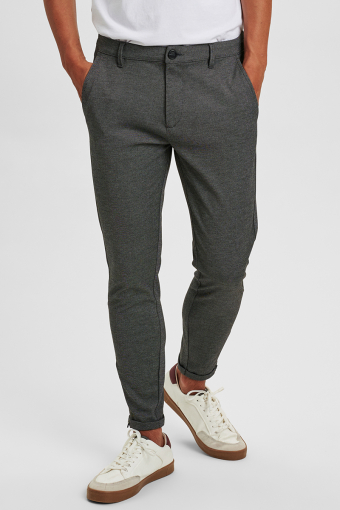 Pisa Jersey Pants Light Grey Mellange