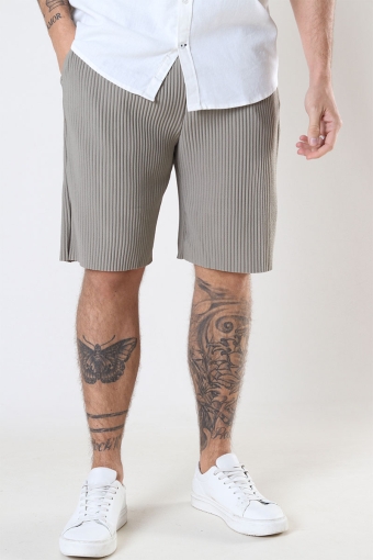 Asher Pleated Shorts Vintage Khaki