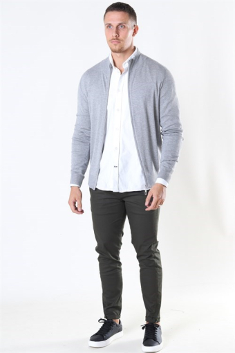 Chris Zip Breien Light Grey Mix