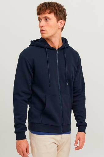 JJEBRADLEY SWEAT ZIP HOOD NOOS Navy Blazer