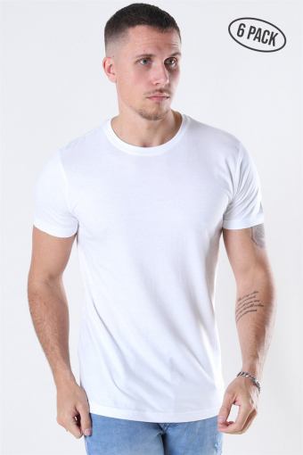 Cam T-shirt 6-Pack White