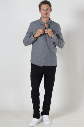 Johan Diego Cotton shirt Grey Mix