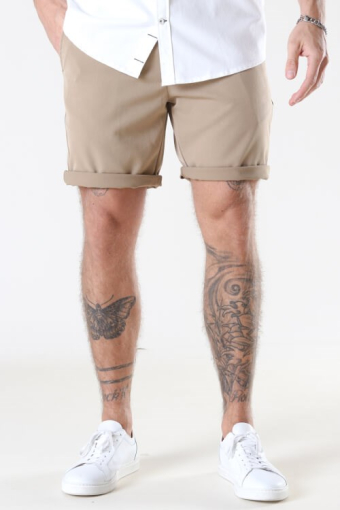 Steffen Twill Shorts Khaki