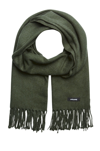 SOLID WOVEN SCARF Forest Night