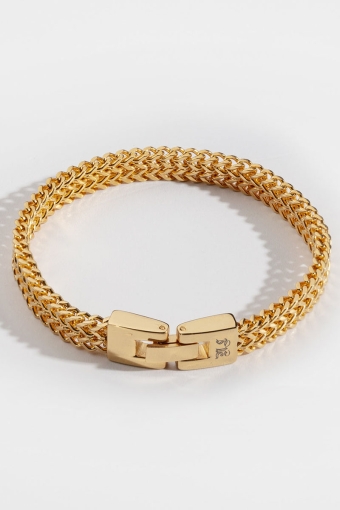 Fehu Armband Guldtonet