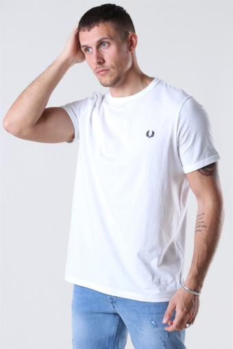 Ringer T-shirt White