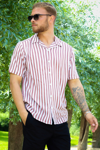 WAYNE SS VISCOSE SHIRT Nirvana