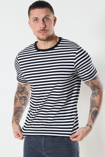 T-shirt Striped Black/White