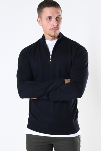 Argento Half Zip Breien Black