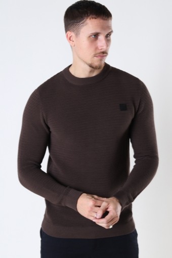 SDValencia knit pullover Slate Black