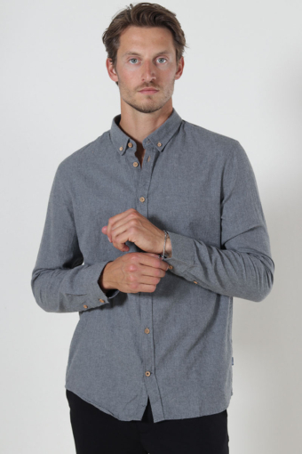 Johan Diego Cotton shirt Grey Mix