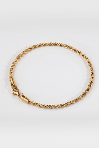 NL Rope Armband Gold