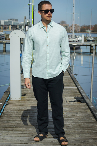 Summer Shirt LS Iceberg Green