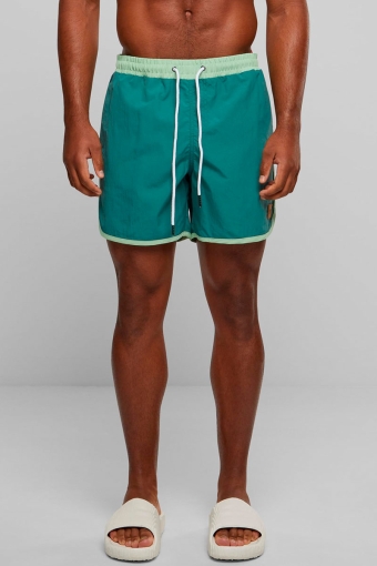 Retro Swimshorts Vintagre Green