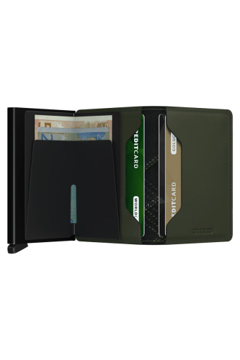 Slimwallet Stitch Linea Lime