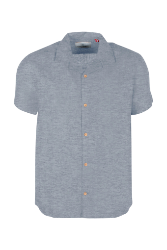 Ayers SS loose Shirt Federal Blue