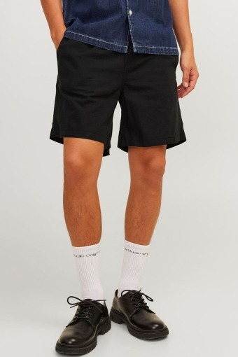 Jaiden Summer Linen Shorts Black