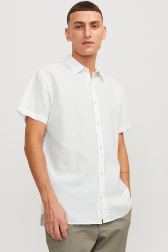Summer Linen Shirt SS White
