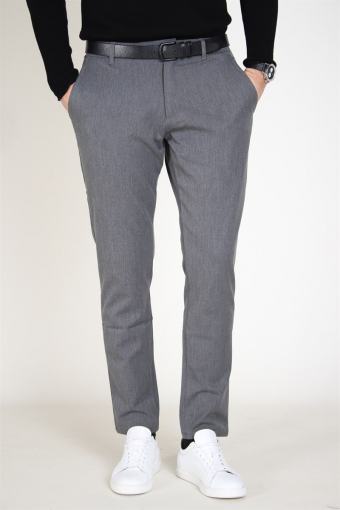 Tailored & Originals Fred Pants Medium Grey Melange