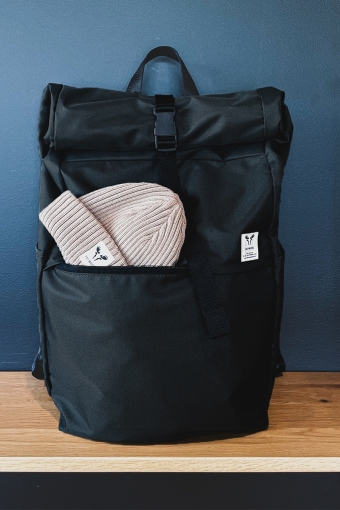 FM Canvas Backpack Black
