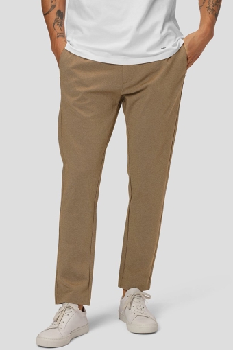 Milano Jersey Pants Dark Camel Mel