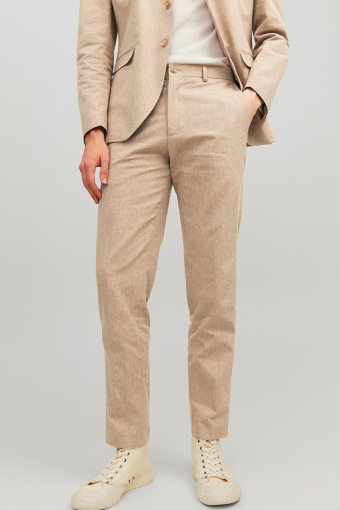 Riviera Linen Trousers Beige