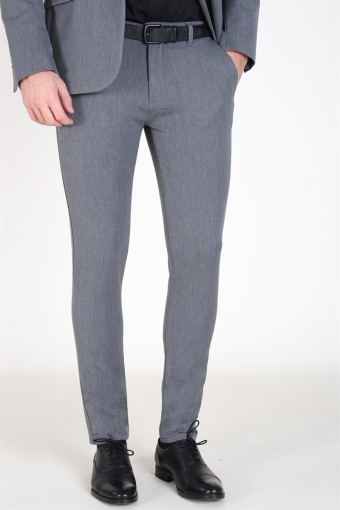 Frederic Pants Med Grey Melange