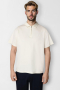 Clean Cut Copenhagen Joss polo SS Ecru