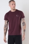 Clean Cut Copenhagen Patrick Organic Tee Dark Plum