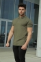 Muscle Fit Stretch Polo SS New Army