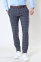 ONLY & SONS MARK CHECK PANTS Grey Pinstripe