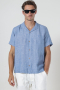 Kronstadt Ayers SS loose Shirt Federal Blue