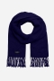 Jack & Jones SOLID WOVEN SCARF Navy Blazer