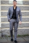 Jack & Jones Premium Franco Slim Fit Pak Light Grey Melange